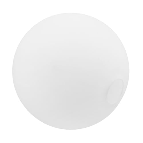 IMIKEYA Frostglas Lampenschirm Fassung Runders Kugelförmiger Lampenschirm Ersatz für Hängeleuchten Kronleuchter und Tischlampen Minimalistisches Design von IMIKEYA