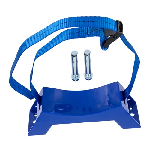 IMIKEYA Gasflaschenhalterung für Propan Stickstoffzylinder Robuste Wandhalterung aus Langlebigem Material Sicherer und Stabiler Halter Gasflaschen Inklusive Montageschrauben Vielseitig von IMIKEYA