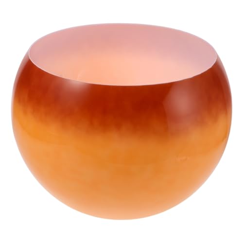 IMIKEYA Gradient Farbverlauf Torchiere Lampenschirm Ersatz Durchmesser Schalenform Kunststoff Lampenschirm für Stehlampe Wohnzimmer Schlafzimmer Büro Vielseitig und Einfach zu Montieren von IMIKEYA