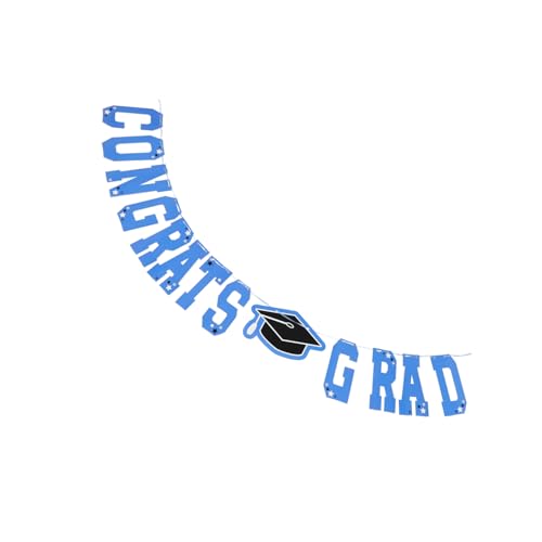 IMIKEYA Graduation Banner für Abschlussfeier Dekorative Hängedekoration für Schul und College Abschlüsse und Ansprechendes Design für Festliche Anlässe IMIKEYA Graduation Banner für Abschlussfeier Dekorative Hängedekoration für Schul und College Abschlüsse und Ansprechendes Design für Festliche Anlässe von IMIKEYA