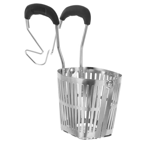 IMIKEYA Greifzaun Rand Ventilkappe Draht Und Kabelklemme Diffusorhalterung Kommerzielles Sieb Rand Ventilabdeckung Haube Weinrebe Stirnband Haken Sieb Abschlussball Amor Silber Edelstahl von IMIKEYA
