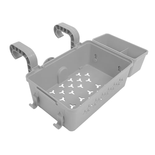 IMIKEYA Hängender Aufbewahrungskorb für Poolzubehör Multifunktionaler Behälter für Handtücher und Graues Nicht Faltbares Design für Organisierte Poolumgebung IMIKEYA Hängender Aufbewahrungskorb für Poolzubehör Multifunktionaler Behälter für Handtücher und Graues Nicht Faltbares Design für Organisierte Poolumgebung von IMIKEYA