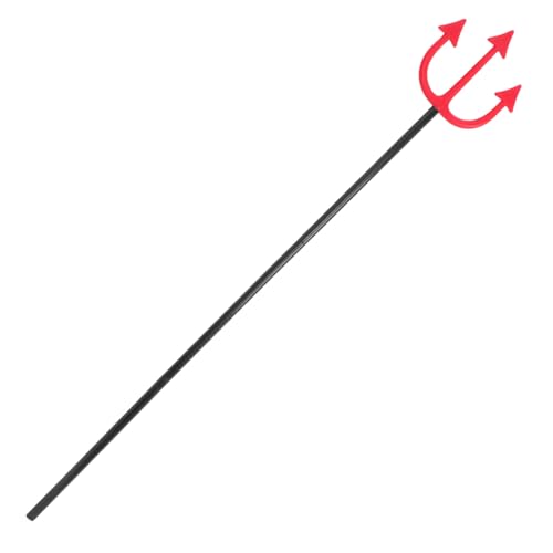 IMIKEYA Halloween Demon Fork Kunststoff Trident Realistische Teufelsgabel für Karneval Kostüm Requisiten Leicht Langlebig Robust für Cosplay Bühnenauftritte und Faschingsfeiern IMIKEYA Halloween Demon Fork Kunststoff Trident Realistische Teufelsgabel für Karneval Kostüm Requisiten Leicht Langlebig Robust für Cosplay Bühnenauftritte und Faschingsfeiern von IMIKEYA