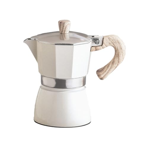 IMIKEYA Handgefertigte Kaffeekanne Europäischer Stil Dickwandiger Handbrüh Kaffeebereiter mit Ergonomischem Griff Rutschfest und Hitzeschutz für Zuhause Büro Vielseitiger Kaffeekocher von IMIKEYA
