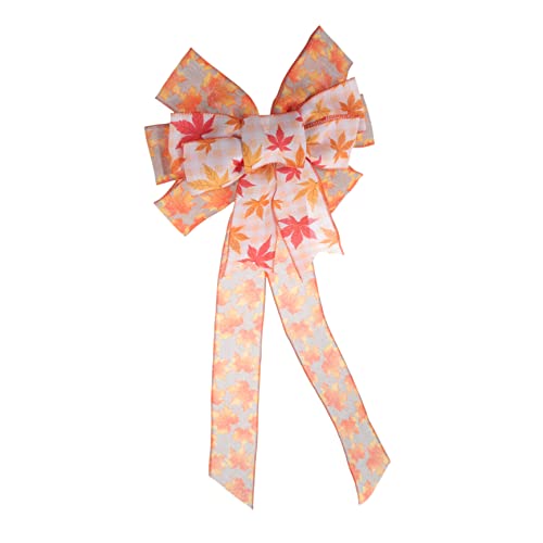 IMIKEYA Herbstliche Fensterbogendekoration Ribbon bandfeile seidenbänder fensterdeko Party Decoration Dekorationen Tür Danksagung Bögen dekorative Thanksgiving-Schleife Partybogen Stoff IMIKEYA Herbstliche Fensterbogendekoration Ribbon bandfeile seidenbänder fensterdeko Party Decoration Dekorationen Tür Danksagung Bögen dekorative Thanksgiving-Schleife Partybogen Stoff von IMIKEYA