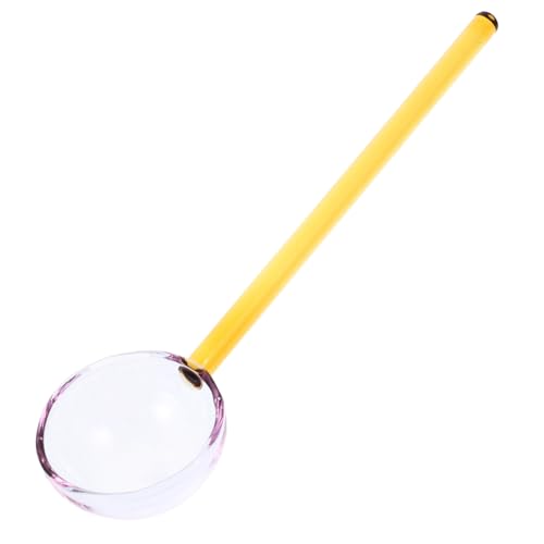 IMIKEYA Hitzebeständiger Transparenter Dessertlöffel aus Borosilikatglas Langstielig Ergonomisch Vielseitig als Suppenlöffel Eislöffel und Cocktailrührer Wiederverwendbar und Leicht zu IMIKEYA Hitzebeständiger Transparenter Dessertlöffel aus Borosilikatglas Langstielig Ergonomisch Vielseitig als Suppenlöffel Eislöffel und Cocktailrührer Wiederverwendbar und Leicht zu von IMIKEYA