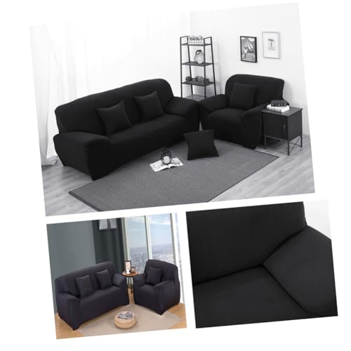 IMIKEYA Hochelastischer Rutschfester Sofabezug Sofaüberzug Stretch Sofa Slipcover Optimaler Schutz Für Ihre Couch Modernes Design Strapazierfähiges Material von IMIKEYA