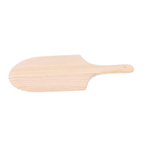 IMIKEYA Holz Pizza Pan mit Griff Umweltfreundliches Robustes Backblech für Pizza Brot und Dessert Tragbares Serviertablett für Küche Restaurant Geschenkidee von IMIKEYA