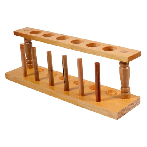 IMIKEYA Holz testrohrständer Labor Reagenzglas Halter aus Premium Holz Langlebig Praktisch Sicher für Wissenschaftliche Experimente und Laboreinsatz IMIKEYA Holz testrohrständer Labor Reagenzglas Halter aus Premium Holz Langlebig Praktisch Sicher für Wissenschaftliche Experimente und Laboreinsatz von IMIKEYA