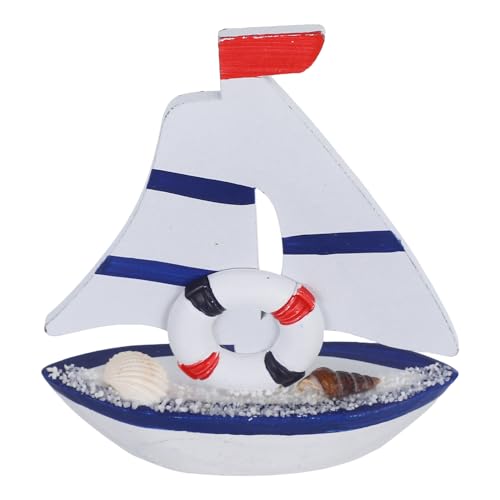 IMIKEYA Segelboot Modell Aus Holz Nautisches Bootsdekor Für Zuhause Mini-segelboot-schiffmodell Schreibtisch-Ornament von IMIKEYA