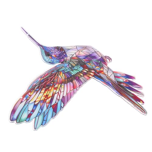 IMIKEYA Hummingbird Sun Catcher Fenster Hängende Acrylfärbebird IMIKEYA Hummingbird Sun Catcher Fenster Hängende Acrylfärbebird von IMIKEYA
