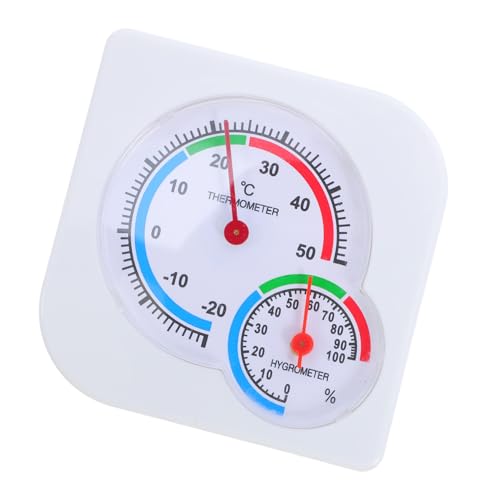 IMIKEYA Hygrometer Thermometer für und Außen Präziser Temperatur und Feuchtigkeitsmesser für Gewächshäuser Terrarien und Wohnräume Analoges Design ohne Batterie Kompakt und Tragbar IMIKEYA Hygrometer Thermometer für und Außen Präziser Temperatur und Feuchtigkeitsmesser für Gewächshäuser Terrarien und Wohnräume Analoges Design ohne Batterie Kompakt und Tragbar von IMIKEYA