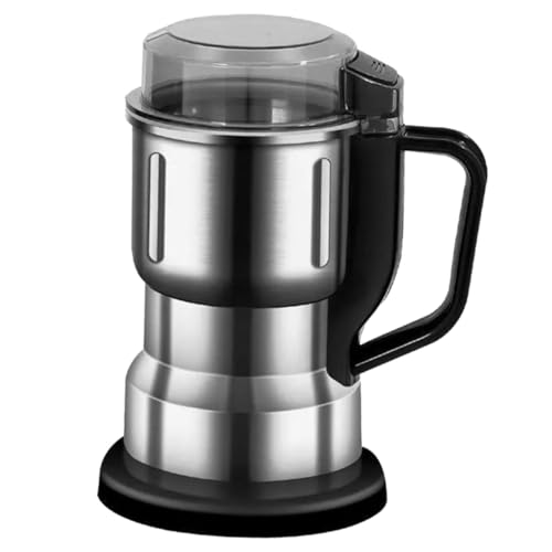 IMIKEYA Kompakte Elektrische Kaffeemühle Für Zuhause Leistungsstarker Praktischer Kaffeebohnenschneider Für Einzelpersonen Rostfrei Und Einfach Zu Reinigen Eu-standard von IMIKEYA