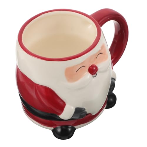 IMIKEYA Keramik Weihnachtsmann Tasse mit Henkel Weihnachtliche Santa Claus Teetasse Mikrowellengeeignet Spülmaschinenfest Festlicher Frühstücksbecher für Erwachsene IMIKEYA Keramik Weihnachtsmann Tasse mit Henkel Weihnachtliche Santa Claus Teetasse Mikrowellengeeignet Spülmaschinenfest Festlicher Frühstücksbecher für Erwachsene von IMIKEYA