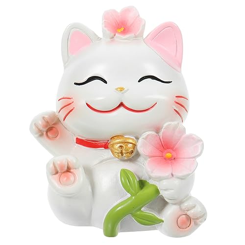 IMIKEYA 1stück Süße Glückskatze Statue Resin Design Für Schreibtisch Wohnung Einzigartige Tischdekoration Für Zuhause Und Büro IMIKEYA 1stück Süße Glückskatze Statue Resin Design Für Schreibtisch Wohnung Einzigartige Tischdekoration Für Zuhause Und Büro von IMIKEYA