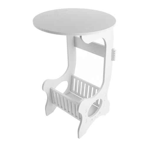 IMIKEYA Kleiner Runder Beistelltisch Stauraum Für Wohnzimmer Und Schlafzimmer Platzsparend Vielseitig Einsetzbar Als Nachttisch Oder Sofatisch Modernes Design IMIKEYA Kleiner Runder Beistelltisch Stauraum Für Wohnzimmer Und Schlafzimmer Platzsparend Vielseitig Einsetzbar Als Nachttisch Oder Sofatisch Modernes Design von IMIKEYA