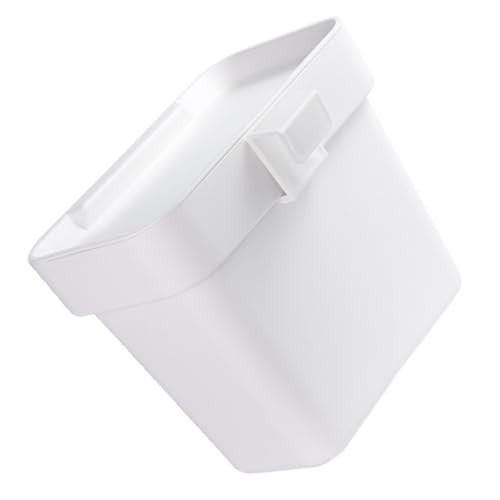 IMIKEYA Kleiner Weißer Hängender Mülleimer mit Deckel für Küchenschrank Platzsparender Einfach zu Reinigen für Küche Bad Büro und Haushalt IMIKEYA Kleiner Weißer Hängender Mülleimer mit Deckel für Küchenschrank Platzsparender Einfach zu Reinigen für Küche Bad Büro und Haushalt von IMIKEYA