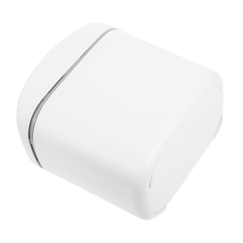 IMIKEYA Kompakter Tischabfalleimer mit Schwingdeckel Eleganter Weißer Mini Mülleimer für Büro und Zuhause für Schreibtisch und Kleine Räume Müheloses Entsorgen von Abfällen IMIKEYA Kompakter Tischabfalleimer mit Schwingdeckel Eleganter Weißer Mini Mülleimer für Büro und Zuhause für Schreibtisch und Kleine Räume Müheloses Entsorgen von Abfällen von IMIKEYA