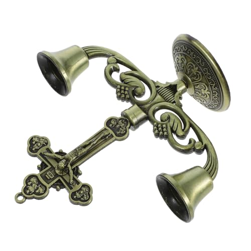 IMIKEYA Retro Stil Kreuz Kerze Legierung Tisch Decor Home Decor Leuchter Stand IMIKEYA Retro Stil Kreuz Kerze Legierung Tisch Decor Home Decor Leuchter Stand von IMIKEYA