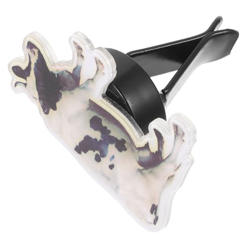 IMIKEYA Kuhform Auto Lüftungsclip Lustige Acryl Klimaanlage Dekoration für Innenraum Erfrischer Deko für Frische Luft im Auto als IMIKEYA Kuhform Auto Lüftungsclip Lustige Acryl Klimaanlage Dekoration für Innenraum Erfrischer Deko für Frische Luft im Auto als von IMIKEYA