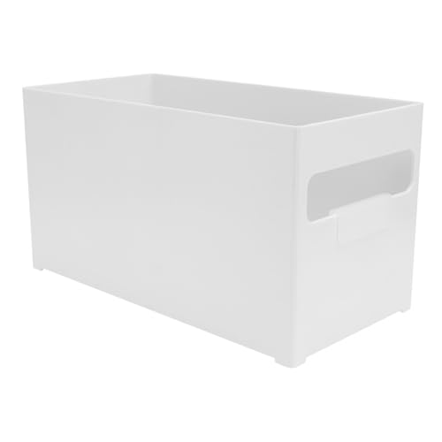 IMIKEYA Kunststoff Aufbewahrungsbox Weiß Stapelbar Küchen Organizer Groß Multifunktional Robust Praktisch Für Kosmetik Und Haushaltsgegenstände IMIKEYA Kunststoff Aufbewahrungsbox Weiß Stapelbar Küchen Organizer Groß Multifunktional Robust Praktisch Für Kosmetik Und Haushaltsgegenstände von IMIKEYA