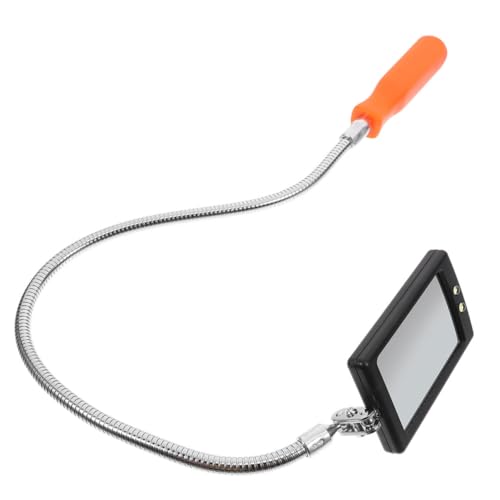 IMIKEYA LED Inspektionsspiegel mit Flexibel Schwenkbar Teleskopischer Kfz Unterboden Spiegel für Mechaniker Autoreparatur und Sicherheitskontrolle Beleuchtet von IMIKEYA
