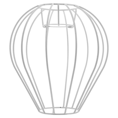IMIKEYA Lampenschirm aus Metallkäfig: Lampenschirm für Hängelampe, Glühbirnenabdeckung/Käfig – Drahtrahmen für Decken-/Wandlampe – DIY-Lampenschirmhalter passt in E27-Lampenfassung IMIKEYA Lampenschirm aus Metallkäfig: Lampenschirm für Hängelampe, Glühbirnenabdeckung/Käfig – Drahtrahmen für Decken-/Wandlampe – DIY-Lampenschirmhalter passt in E27-Lampenfassung von IMIKEYA