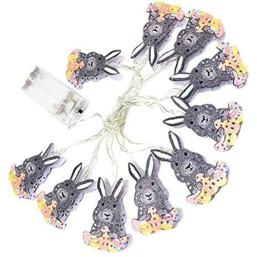 IMIKEYA Batteriebetriebene Osterdekorationen -hasen-lichterkette Lichterkette Für Osterparty-dekorationen IMIKEYA Batteriebetriebene Osterdekorationen -hasen-lichterkette Lichterkette Für Osterparty-dekorationen von IMIKEYA