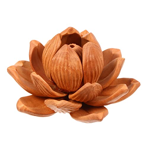 IMIKEYA Lotus Deko Holz Ornament Handgefertigte Tischdekoration Für Zuhause Exquisite Desktop Verzierung Geschenkidee Für Freunde Und Familie IMIKEYA Lotus Deko Holz Ornament Handgefertigte Tischdekoration Für Zuhause Exquisite Desktop Verzierung Geschenkidee Für Freunde Und Familie von IMIKEYA