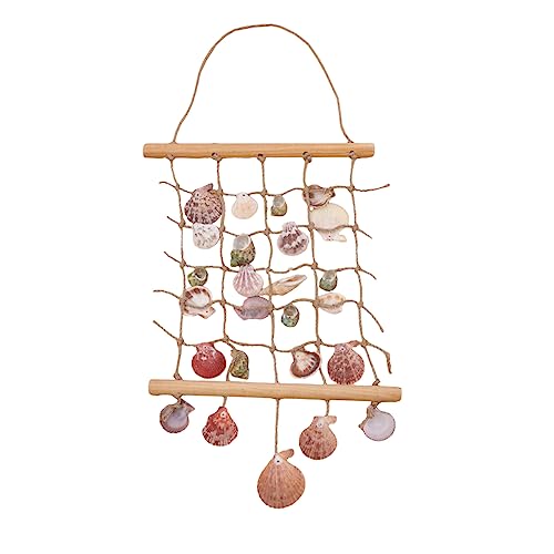 IMIKEYA Mediterraner Wandbehang Für Kinderzimmer Handgemachte Wanddekoration Kleiner Vorhang Mit Maritimem Flair Für Kreative Raumgestaltung Fotohintergrund von IMIKEYA