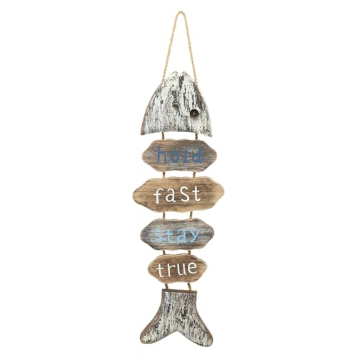 IMIKEYA Mediterrane Türdekoration Fisch Willkommen Schild Holz Vintage Stil Hängende Deko Strand Meer Türschild für Hauseingang und Wand IMIKEYA Mediterrane Türdekoration Fisch Willkommen Schild Holz Vintage Stil Hängende Deko Strand Meer Türschild für Hauseingang und Wand von IMIKEYA