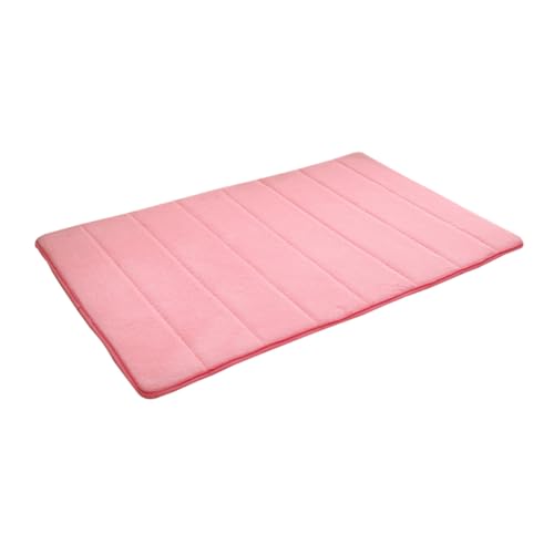 IMIKEYA Memory Foam Badematte rutschfest Memoryschaum Badvorleger Fleece Teppichboden Angenehm Strapazierfähig für Badezimmer Küche Wohnzimmer von IMIKEYA