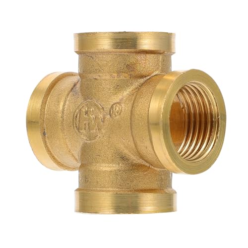 IMIKEYA Messing Rohrverbindungsstück Adapter für Wasserleitungen Hochtemperaturbeständig Einfache Installation Geeignet für Bewässerungssysteme und Gartenschläuche IMIKEYA Messing Rohrverbindungsstück Adapter für Wasserleitungen Hochtemperaturbeständig Einfache Installation Geeignet für Bewässerungssysteme und Gartenschläuche von IMIKEYA