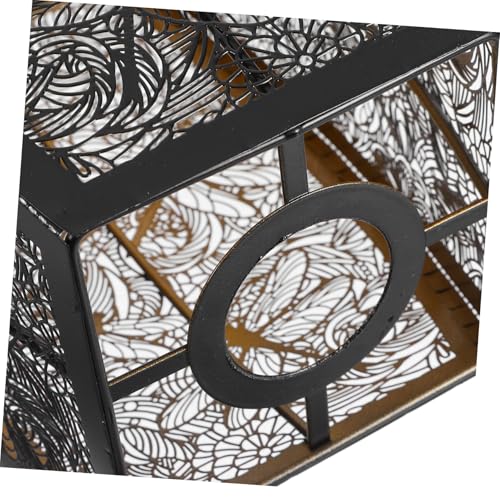 IMIKEYA Metal Craft Lampshade Metall Lampenschirm Industrial Lichtabdeckung Schwarz Für Wohnzimmer Esszimmer Deckenleuchte Ersatzschirm IMIKEYA Metal Craft Lampshade Metall Lampenschirm Industrial Lichtabdeckung Schwarz Für Wohnzimmer Esszimmer Deckenleuchte Ersatzschirm von IMIKEYA