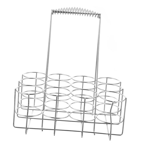IMIKEYA Metall Flaschenträger Flaschen Bierkorb Handlicher Bierflaschen Organizer Praktischer Flaschenhalter für Zuhause und Grillpartys IMIKEYA Metall Flaschenträger Flaschen Bierkorb Handlicher Bierflaschen Organizer Praktischer Flaschenhalter für Zuhause und Grillpartys von IMIKEYA