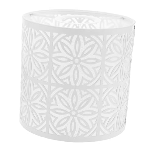 IMIKEYA Metall Lampenschirm aus Robustem Stahl Hohldesign Vielseitig für Deckenleuchte Tisch Wandleuchte Stilvolle Wohnraumdekoration Weiß Langlebig und Einfach zu Montieren IMIKEYA Metall Lampenschirm aus Robustem Stahl Hohldesign Vielseitig für Deckenleuchte Tisch Wandleuchte Stilvolle Wohnraumdekoration Weiß Langlebig und Einfach zu Montieren von IMIKEYA