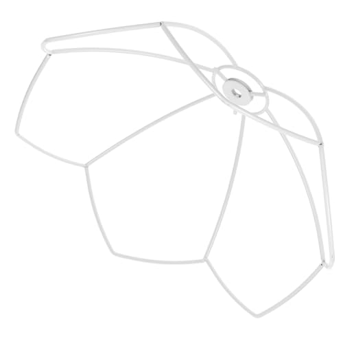 IMIKEYA Metall Lampenschirmrahmen für DIY Tischlampen Stabiles Lampenhalter Gestell Verformungsfest Geeignet für Zuhause Restaurant Beleuchtung Zubehör IMIKEYA Metall Lampenschirmrahmen für DIY Tischlampen Stabiles Lampenhalter Gestell Verformungsfest Geeignet für Zuhause Restaurant Beleuchtung Zubehör von IMIKEYA