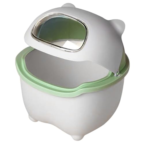 IMIKEYA Mini Desktop Mülleimer mit Deckel Kompakter Tisch Abfalleimer aus Geruchlosem Langlebigem Material Multifunktionaler Kleiner Müllbehälter für Büro Wohnzimmer Schlafzimmer und Auto IMIKEYA Mini Desktop Mülleimer mit Deckel Kompakter Tisch Abfalleimer aus Geruchlosem Langlebigem Material Multifunktionaler Kleiner Müllbehälter für Büro Wohnzimmer Schlafzimmer und Auto von IMIKEYA