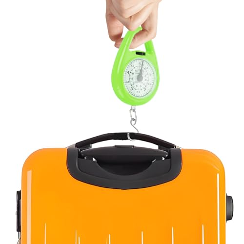 IMIKEYA Mini Federwaage Gepäckwaage Tragbare Handwaage mit Haken aus Kompakte Mechanische Reisewaage zum Wiegen von Koffern und Gegenständen Grün Einfach zu Bedienen Langlebig IMIKEYA Mini Federwaage Gepäckwaage Tragbare Handwaage mit Haken aus Kompakte Mechanische Reisewaage zum Wiegen von Koffern und Gegenständen Grün Einfach zu Bedienen Langlebig von IMIKEYA