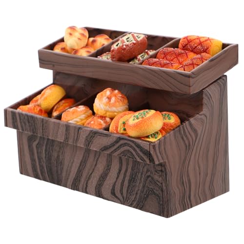 IMIKEYA Miniatur Brot Schrank Simulation Mini Möbel mit Mini Broten Kompakt und Tragbar Vielseitig für Heimdekoration Ladendisplay Bildungsspielzeug und Fotorequisiten Kreatives IMIKEYA Miniatur Brot Schrank Simulation Mini Möbel mit Mini Broten Kompakt und Tragbar Vielseitig für Heimdekoration Ladendisplay Bildungsspielzeug und Fotorequisiten Kreatives von IMIKEYA