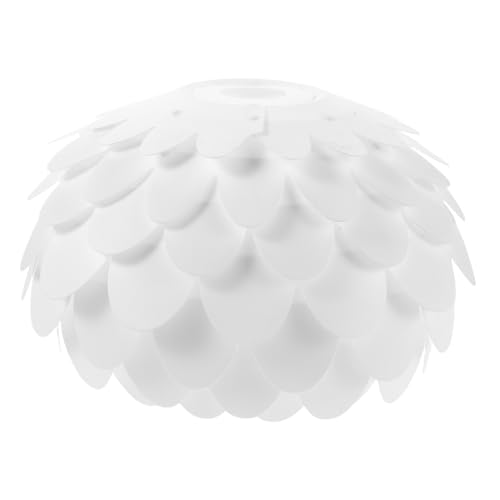 IMIKEYA Moderner Fischschuppen-deckenlampenschirm Øcm Dekorative Pendelleuchte Fassung Gleichmäßige Lichtverteilung Minimalistisches Design für Schlafzimmer Wohnzimmer Esszimmer und von IMIKEYA