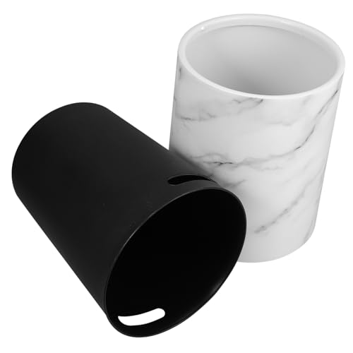 IMIKEYA Moderner Marmor müllbehälter aus Kunststoff Großer Runder Abfalleimer ohne Deckel Strapazierfähiger Haushalts Büroabfallbehälter Praktische Mülltonne für Wohn Arbeitsräume IMIKEYA Moderner Marmor müllbehälter aus Kunststoff Großer Runder Abfalleimer ohne Deckel Strapazierfähiger Haushalts Büroabfallbehälter Praktische Mülltonne für Wohn Arbeitsräume von IMIKEYA