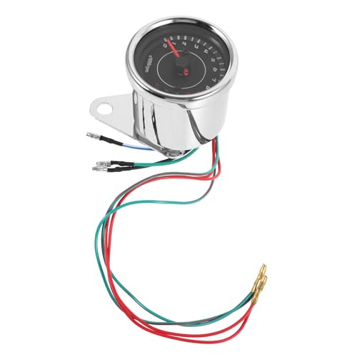 IMIKEYA Motorcycle Tachometer mit Präzisem Zeiger Kompatibel Robustes Zubehör für Motorrad Dekoration und Einfache Montage Ablesbares Display für Exakte Geschwindigkeitsanzeige IMIKEYA Motorcycle Tachometer mit Präzisem Zeiger Kompatibel Robustes Zubehör für Motorrad Dekoration und Einfache Montage Ablesbares Display für Exakte Geschwindigkeitsanzeige von IMIKEYA