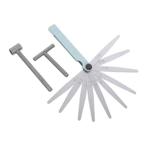 IMIKEYA Motorcycle Valve Adjustment Tool mit T-griff Schraubenschlüssel und Feeler Gauge Präzises Motorventil-einstellwerkzeug für Vielseitige Motorradmodelle Langlebig und Einfach zu von IMIKEYA