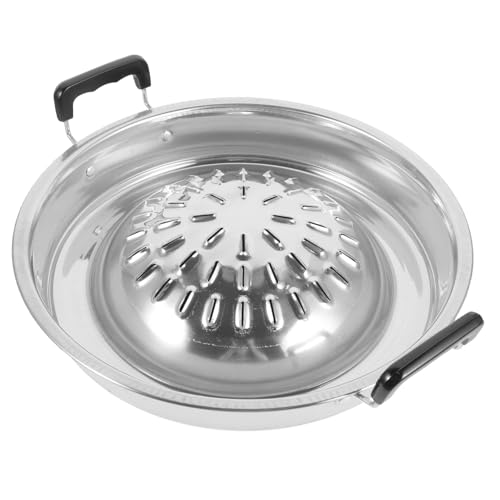 IMIKEYA Multifunktionale Grillpfanne aus Tragbare Bbq Pfanne für Camping und Outdoor Robuste Antihaftbeschichtete Grillplatte für und Gemüse für Familien Restaurants und IMIKEYA Multifunktionale Grillpfanne aus Tragbare Bbq Pfanne für Camping und Outdoor Robuste Antihaftbeschichtete Grillplatte für und Gemüse für Familien Restaurants und von IMIKEYA