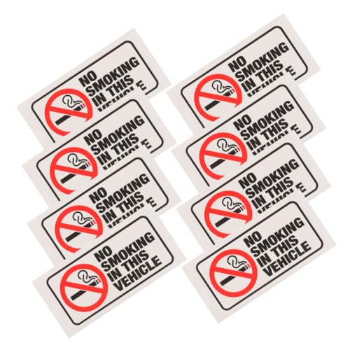 IMIKEYA No Smoking Aufkleber Wetterfeste Rauchen Verboten Etiketten für Autos Trucks Büro und Gastronomie Selbstklebend und Hochsichtbar IMIKEYA No Smoking Aufkleber Wetterfeste Rauchen Verboten Etiketten für Autos Trucks Büro und Gastronomie Selbstklebend und Hochsichtbar von IMIKEYA