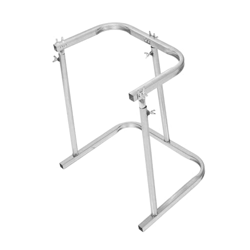 IMIKEYA Outdoor Müllbeutelhalter aus Robustem Metall Wetterbeständiger Garten-abfallsackständer für Ernte Getreide und Schnelle Montage Erleichtert Bagging bei Camping Gartenarbeit von IMIKEYA