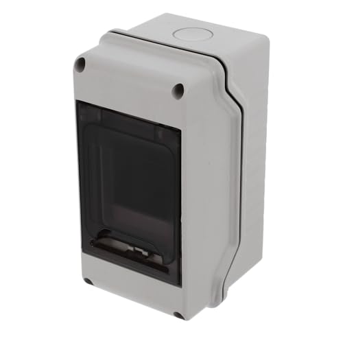 IMIKEYA Outdoor Wasserdichte Verteilerdose für Wohn und Solaranwendungen Elektrische Anschlussbox mit Stromkreisen für Rv und Temporäre Stromanschlüsse Transparentes Design für Einfache von IMIKEYA