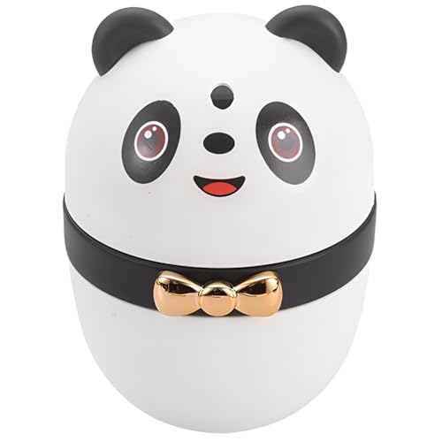 IMIKEYA Panda Zahnstocherspender Klein Zahnstocher Box Drücken Typ Zahnstocherspender Lustig Kreativer Automatischer Zahnstocherspender Desktop Niedlich Zahnstocherbehälter von IMIKEYA