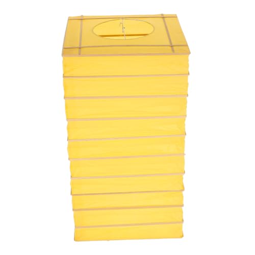 IMIKEYA Papierlampenschirm: Pendelleuchtenschirme Faltbare Hängelaternen Papierdeckenlampenschirm Rechteckiger Lampenschirm IMIKEYA Papierlampenschirm: Pendelleuchtenschirme Faltbare Hängelaternen Papierdeckenlampenschirm Rechteckiger Lampenschirm von IMIKEYA
